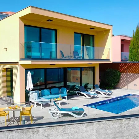 Eden Sun - A Modern Luxury Villa With A Panoramic View Prazeres Esterno foto